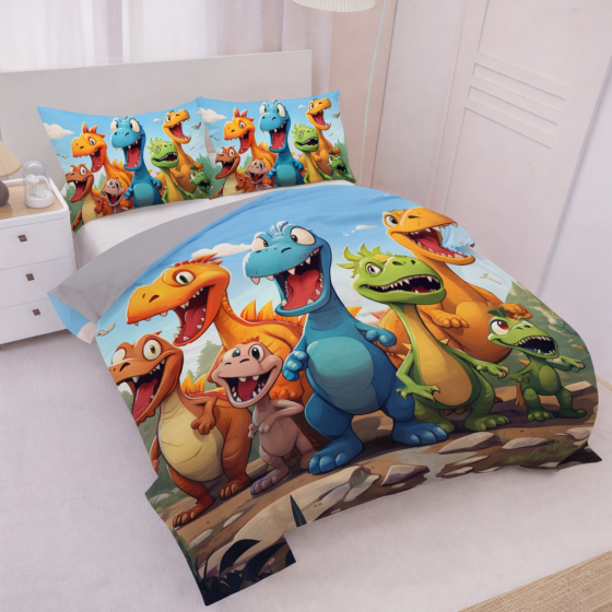 Posteljina Dinosauri
